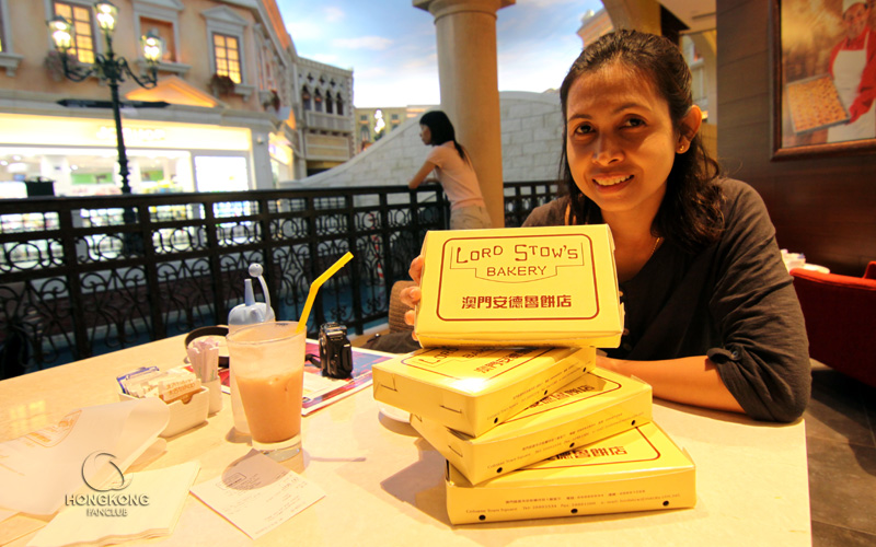 ทาร์ตไข่เจ้าอร่อย Lord Stow's Bakery & Cafe' @ Venetian, Macau